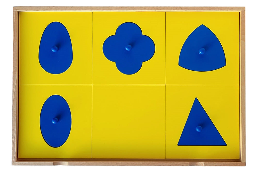 IFIT Montessori: Geometric Cabinet with 35 Insets