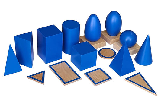 Geometric Solids with Stands and Bases (Clearance)