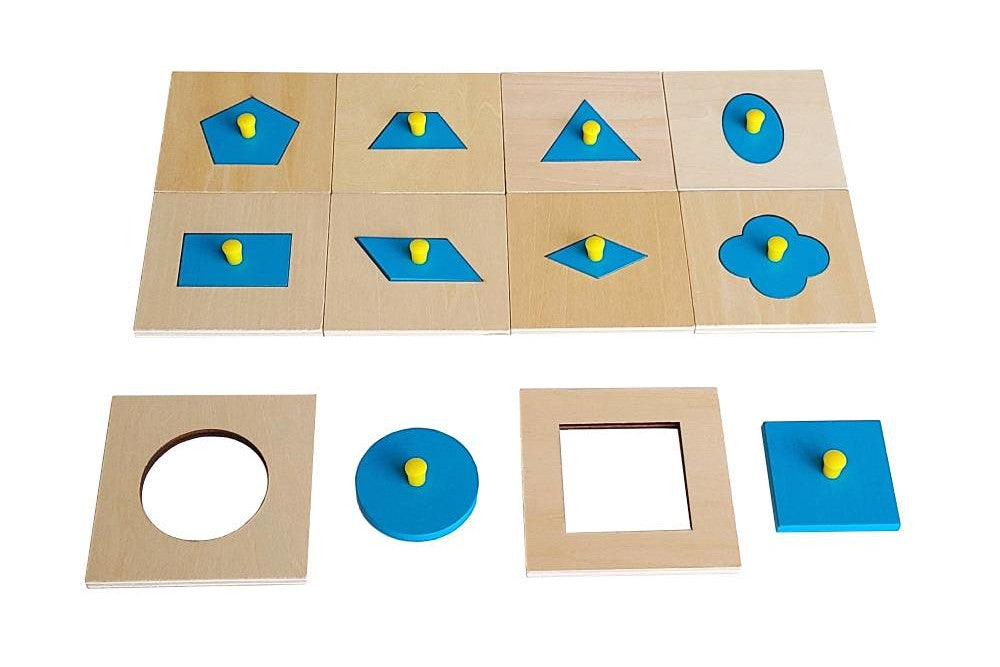 Geometric Shapes, Solids and 3-Part Cards Bundle