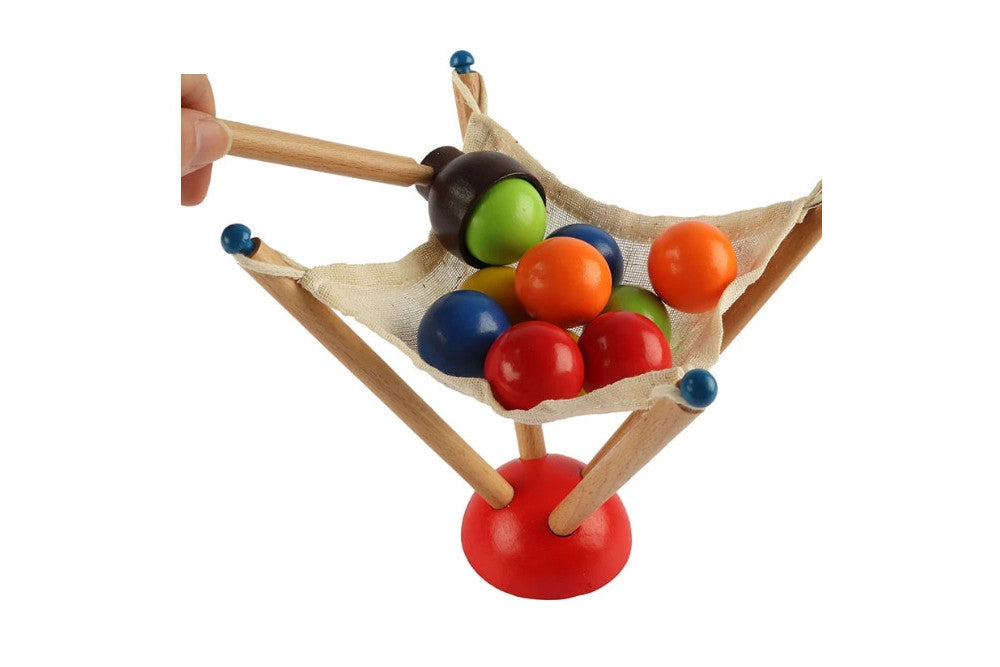 IFIT Montessori: Wooden Ball-Scooping Game