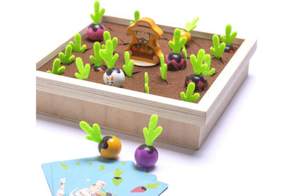 Wooden Carrot Harvest Toy