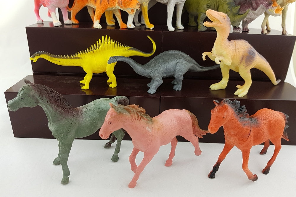 26 Large Plastic Animals