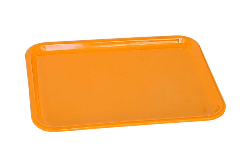 Small Orange Plastic Tray